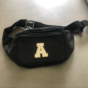 Black “A” Fanny Pack